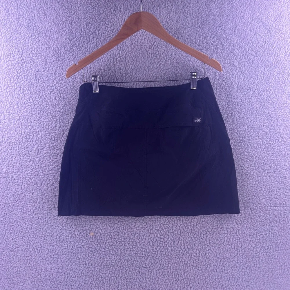 Mountain Hardwear Dynama Skirt Womens Medium Black Hiking Active Travel Mini